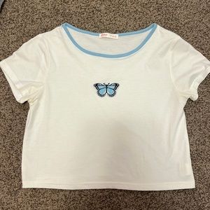 Butterfly Crop Top
